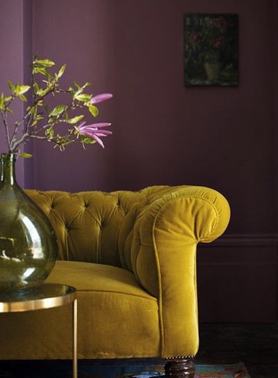 RÃ©sultat de recherche d'images pour "mobilier curry et violet pinterest"