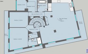 plan penthouse 5ème