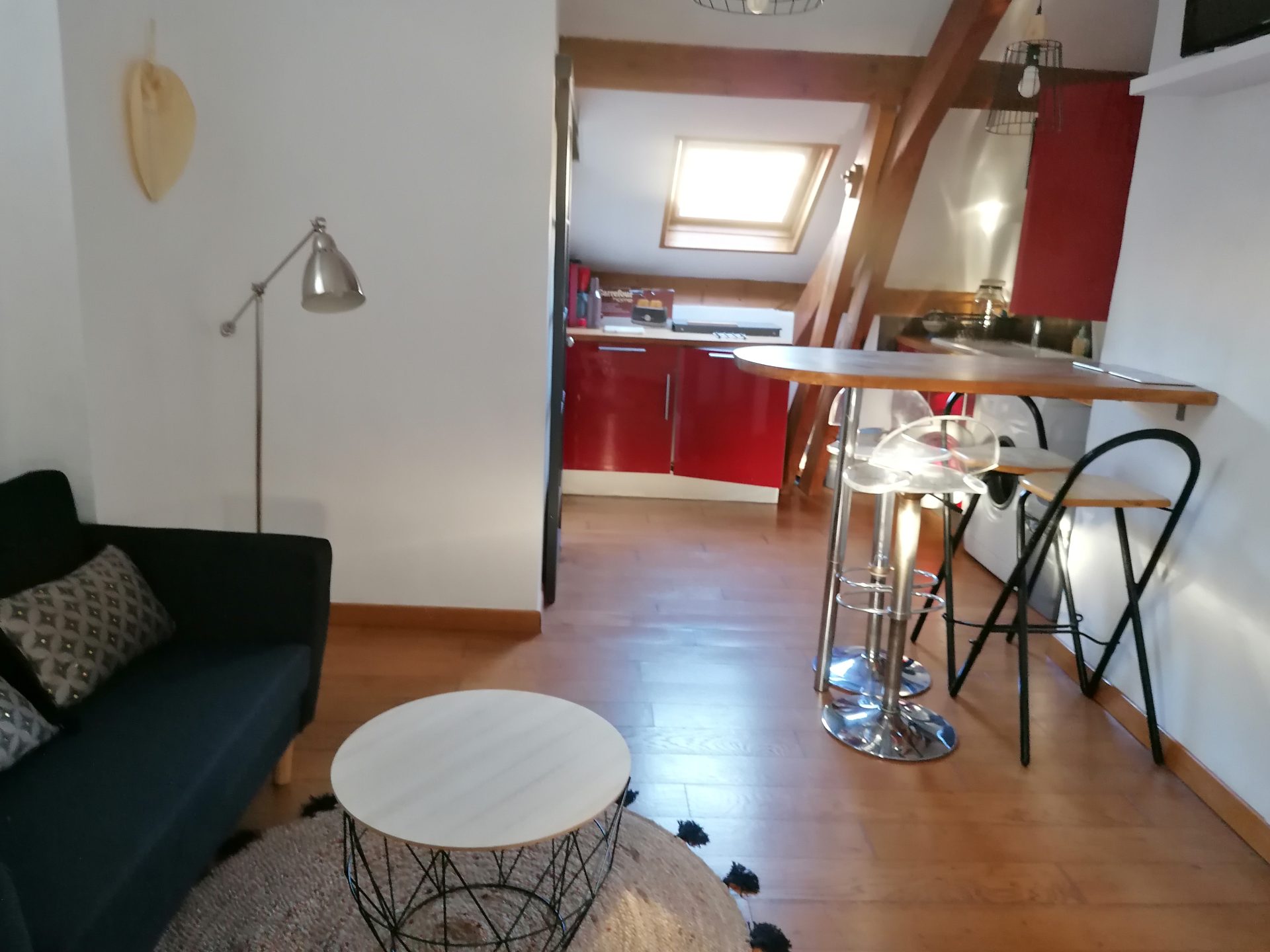 1P – 34m² – Dernier étage – Carabacel